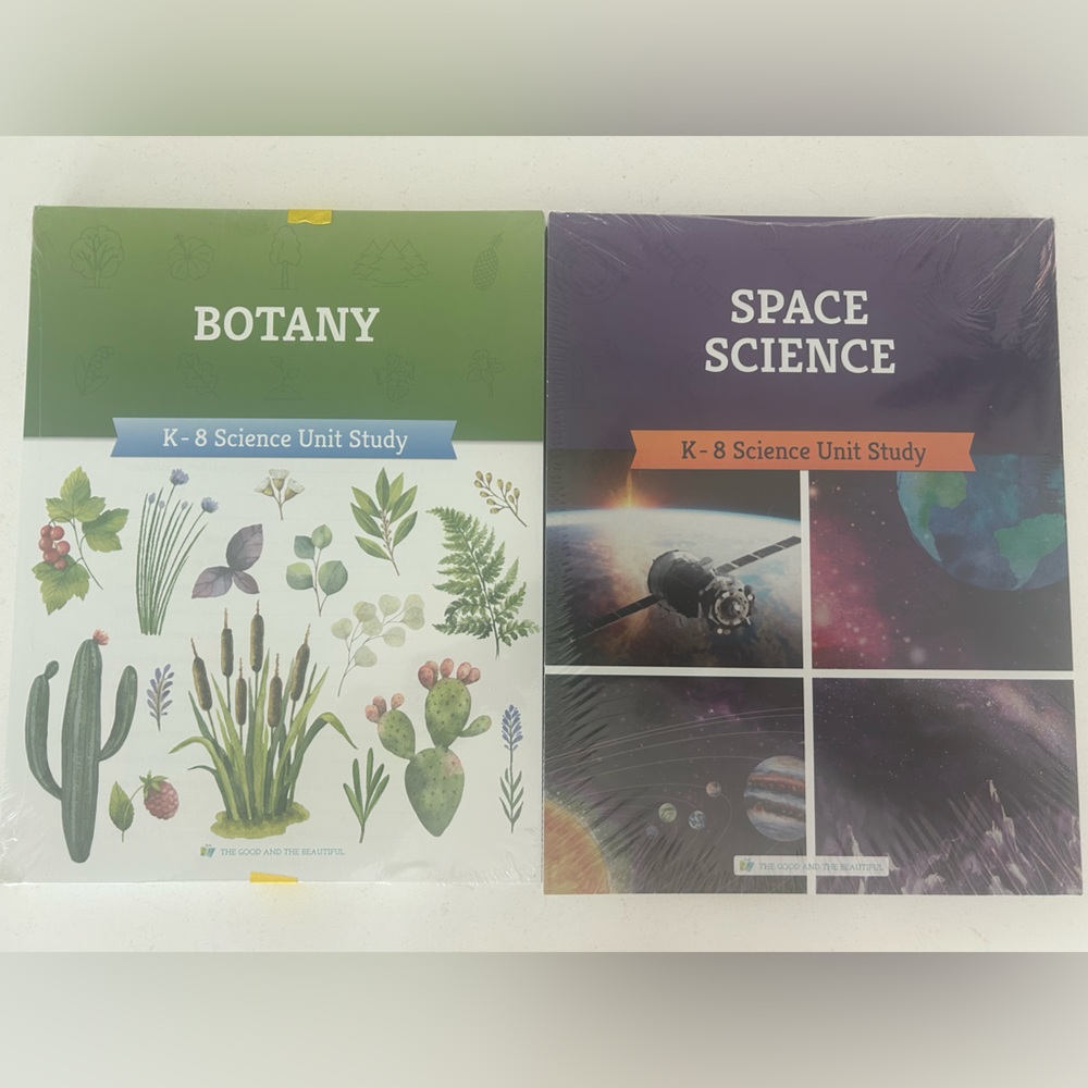 Botany & Space Science K-8 Unit Study Set - Good and Beautiful